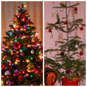 Создать мем: украшенная елка, ёлка на новый год, красивая новогодняя елка