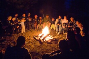 Create meme: campfire, tent fire, camp