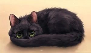 Создать мем: кошка, картина по номерам черный кот, рихард донскис котики