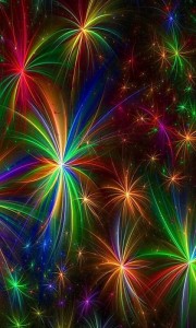 Create meme: fireworks background in rainbow color, colorful fireworks, bright fireworks pictures