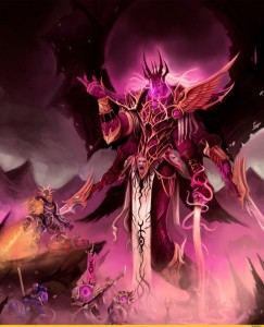 Create meme: warhammer 40000 Fulgrim demon, Fulgrim demon Slaanesh, Warhammer 40000 Fulgrim demon
