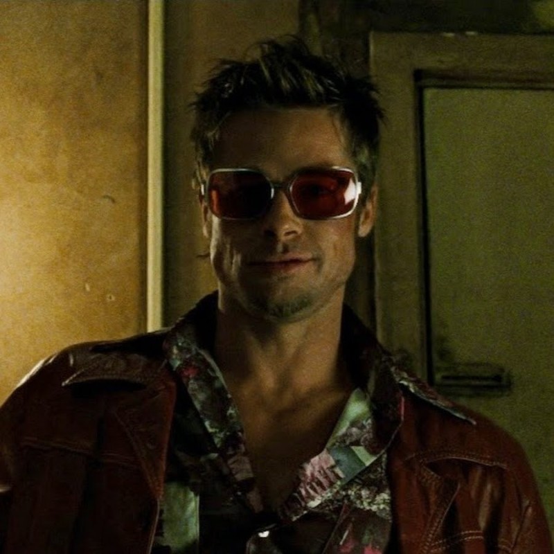 Create meme: tyler durden meme, tyler durden fight club, Tyler Durden 