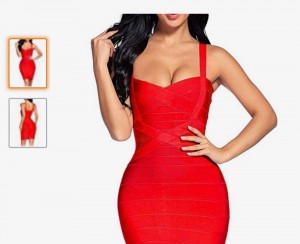 Create meme: red MIDI dress bodycon, bandage dress, the red dress one shoulder