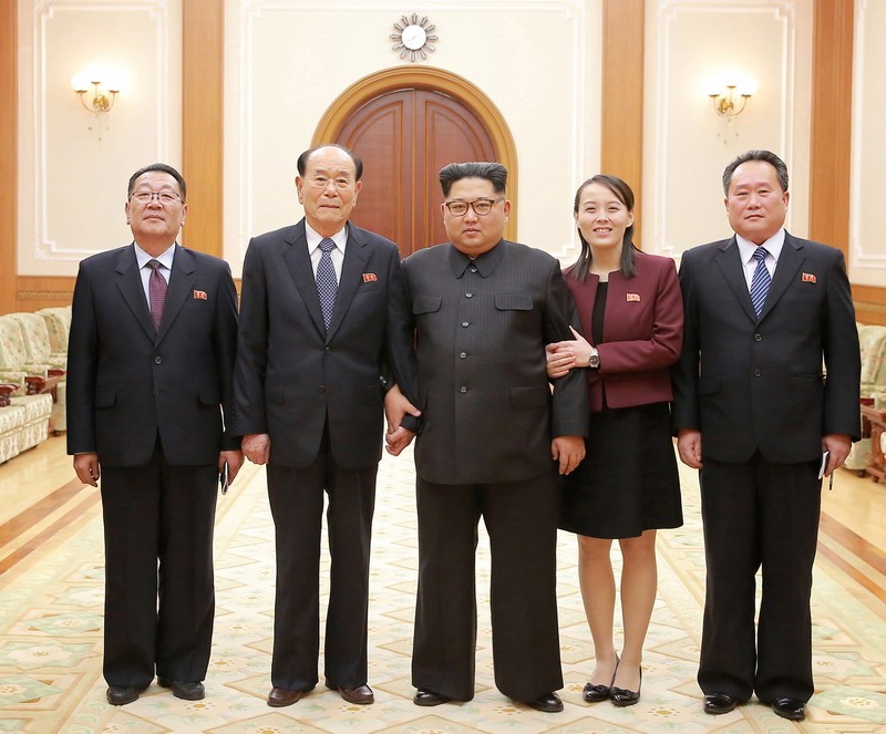Создать мем: state affairs commission, глава северной кореи, сестра ким чен ына