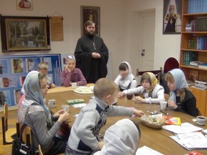 Создать мем: православные, занятия в воскресной школе, православная школа