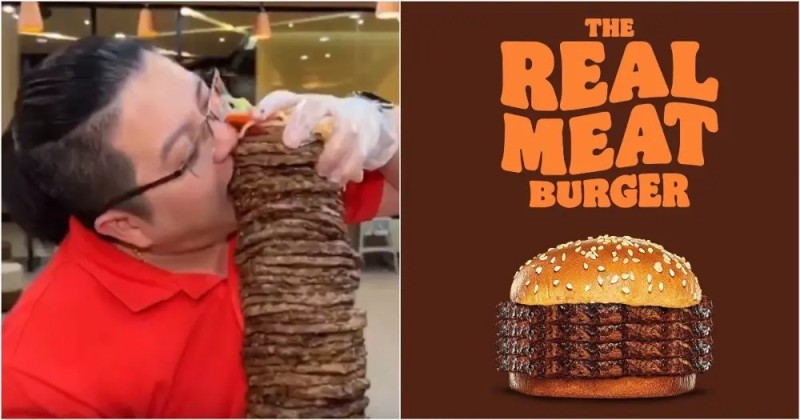 Create meme: burger king, triple whopper burger king, Burger 