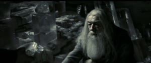 Create meme: Dumbledore, the hobbit, gandalf