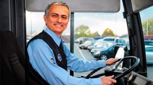 Create meme: the bus, driver, the bus Mourinho photo
