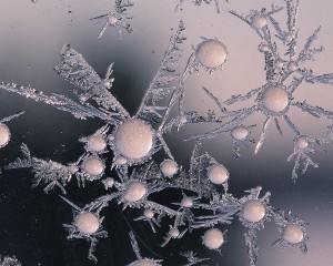 Create meme: frost, winter patterns