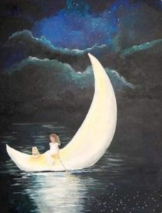 Create meme: painting with the moon, surreal paintings, Picture