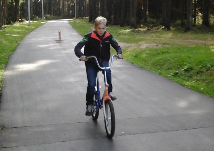 Create meme: riding a Bicycle, boy , bike 