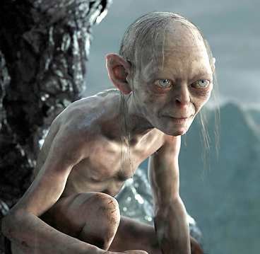 Create meme: Gollum from Lord of the rings, the trick , the Lord of the rings Gollum