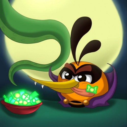 Is bubbles in Angry Birds Toons?