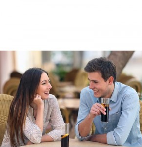 Create meme: flirting, on a first date, date