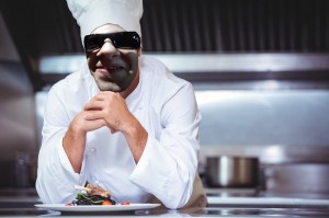 Создать мем: шефповар, шеф повар, на кухне