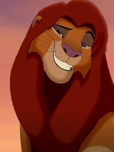 Create meme: the lion king on the Ave, Simba the lion, adult Simba