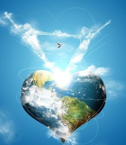 Create meme: Love of the world, The world around, Peace in the heart