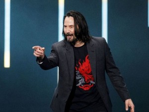 Create meme: actor Keanu Reeves, Keanu Reeves e3, Keanu Reeves