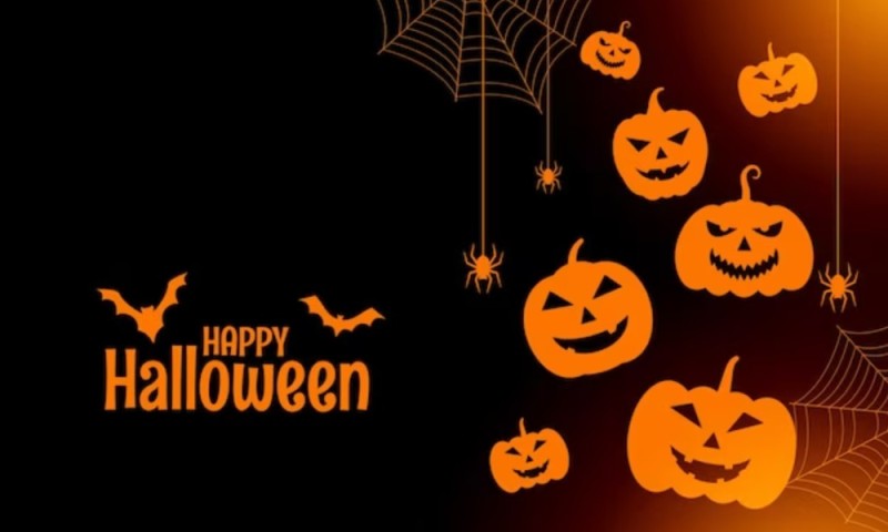 Create meme: Halloween , Halloween background, halloween halloween