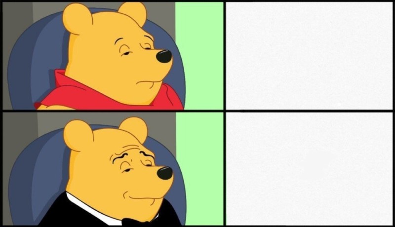 Create meme: template meme Winnie the Pooh, Winnie the Pooh meme template, memes 