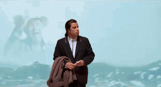 Create meme: John Travolta pulp fiction meme, Travolta meme, John Travolta meme