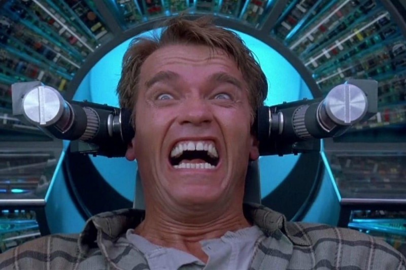 Create meme: Arnold Schwarzenegger , total recall 10, remember everything arnold Schwarzenegger