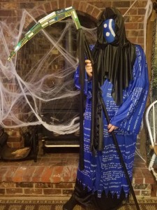Create meme: costume Halloween, the most scary costume, cloak Cape Creek
