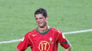 Create meme: Euro 2004, messi, Cristiano Ronaldo faggot