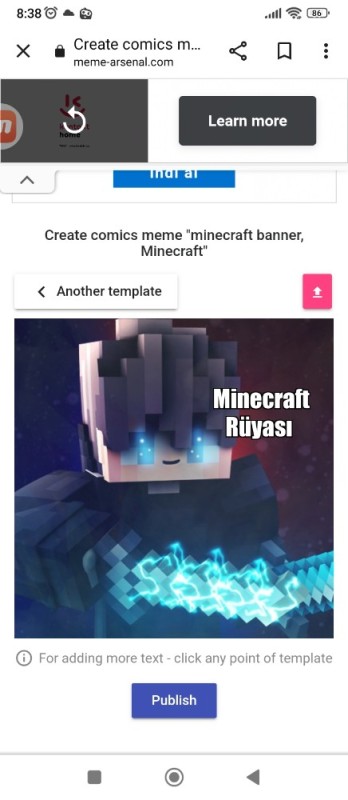 Создать мем: крутые скины майнкрафт, мультиплеер майнкрафт, minecraft banner