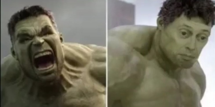 Create meme: Hulk Hulk, avengers hulk face, hulk mark ruffalo