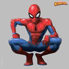 Создать мем: человек паук человек, мультяшный человек паук, человек паук питер паркер