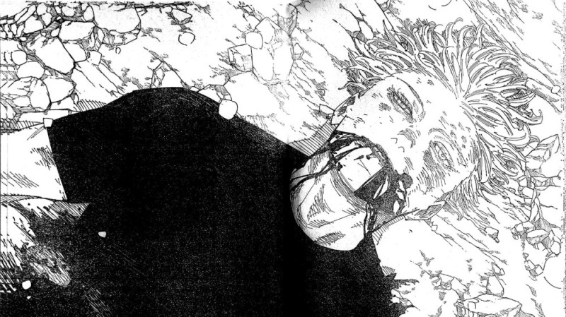 Create meme: the art of manga, The Death of Gojo Satoru manga chapter 236, manga rock ken