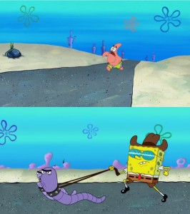 Create meme: spongebob gifs, Patrick sponge Bob, gifs spongebob