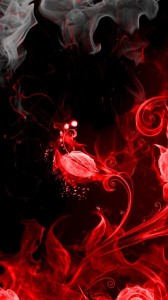 Создать мем: магический огонь на черном фоне, огненный цветок, red smoke