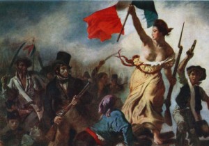 Create meme: revolution, french revolution, liberty leading the people