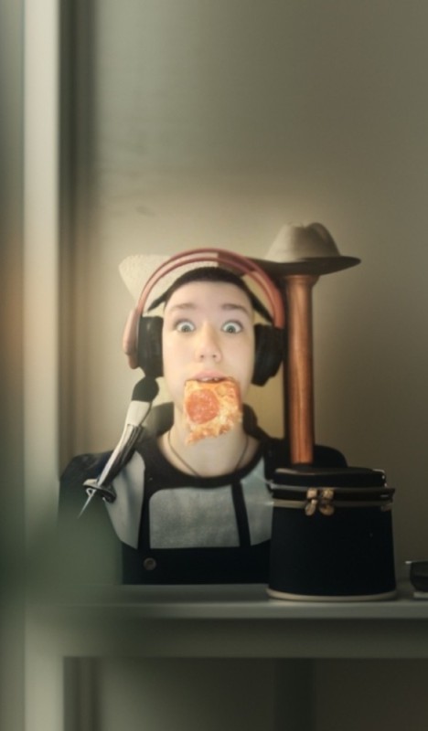 Create meme: people , aston microphones spirit microphone, pizza headphones