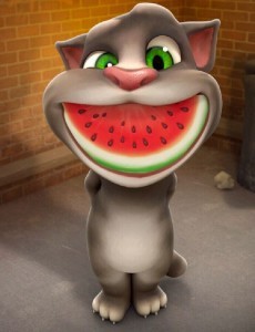 Create meme: my talking Tom game, talking Tom game