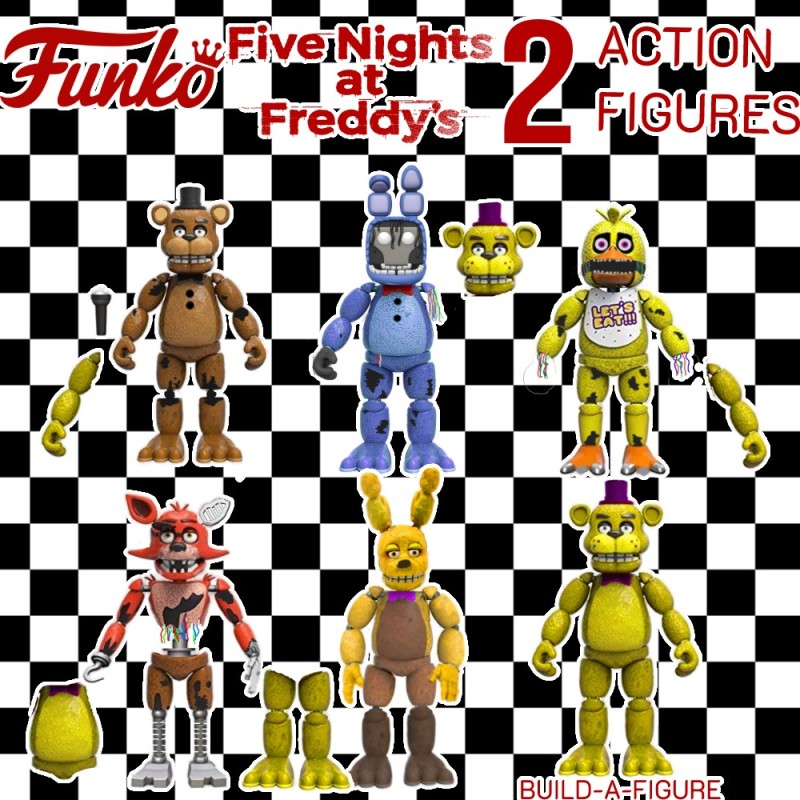 Create meme: fnaf vr figurines, five nights at freddy's, figurines funko five nights at freddy's freddy