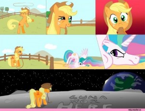 Create meme: Celestia, Princess Celestia, apple bloom