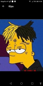 Создать мем: bart, bart sad, рисунок барта симпсона xxtentacion