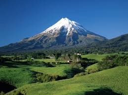 Create meme: new Zealand, mountains, the volcano