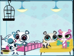 Create meme: yoohoo and his friends, littlest pet shop, Room pandas are just pandas