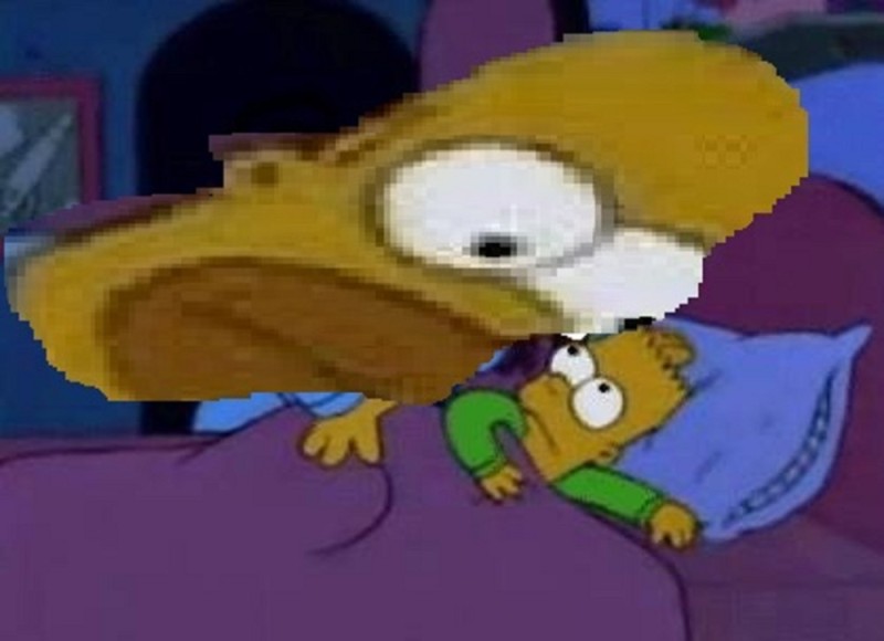 Create meme: Homer meme , The Simpsons Homer and Bart, the simpsons meme 
