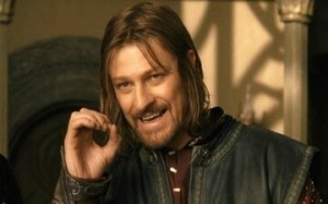 Create meme: you cannot just take the template, the Lord of the rings Boromir, Boromir meme