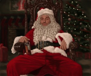 Create meme: Santa Claus, bad Santa movie 2003, bad Santa