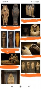 Создать мем: искусство древнего египта, египетский саркофаг, искусство египта