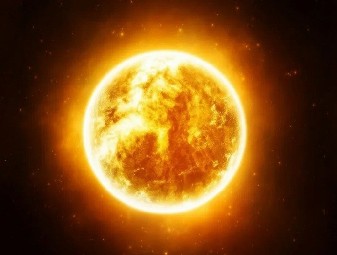 Create meme: planet sun, The sun xz, the sun from outer space