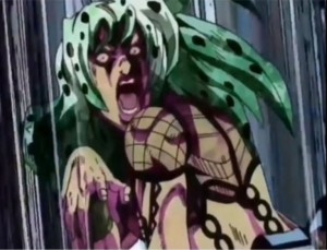 Создать мем: jojo golden wind обои diavolo, diavolo jojo death, приключения джоджо