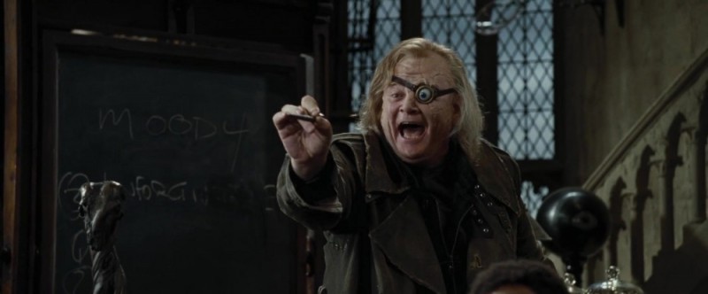 Create meme: Harry Potter , Harry potter moody, Alastor Moody harry Potter