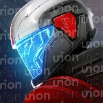 Create meme: helmet, arkham knight neon, gsb helmet